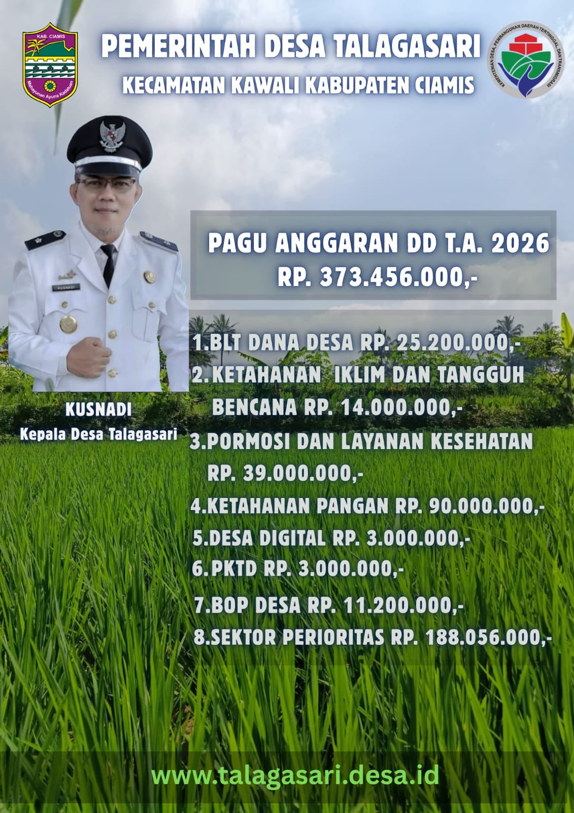 ALOKASI DANA DESA TAHUN 2026